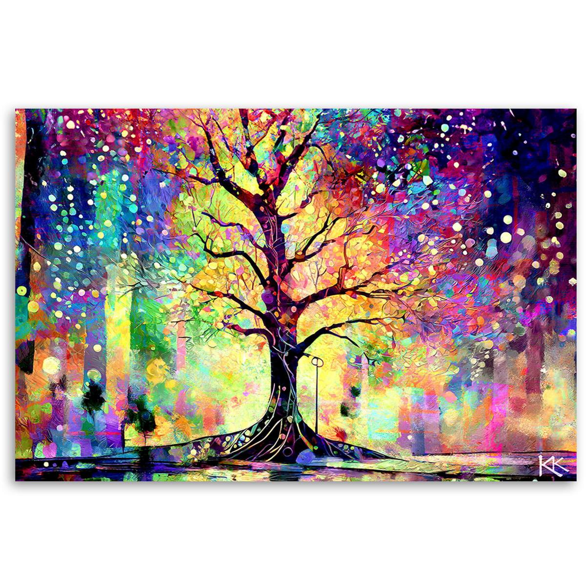 KUNSTDRUCK Lila 90/60 cm - Lila, Textil (90/60cm) - KUNSTLOFT