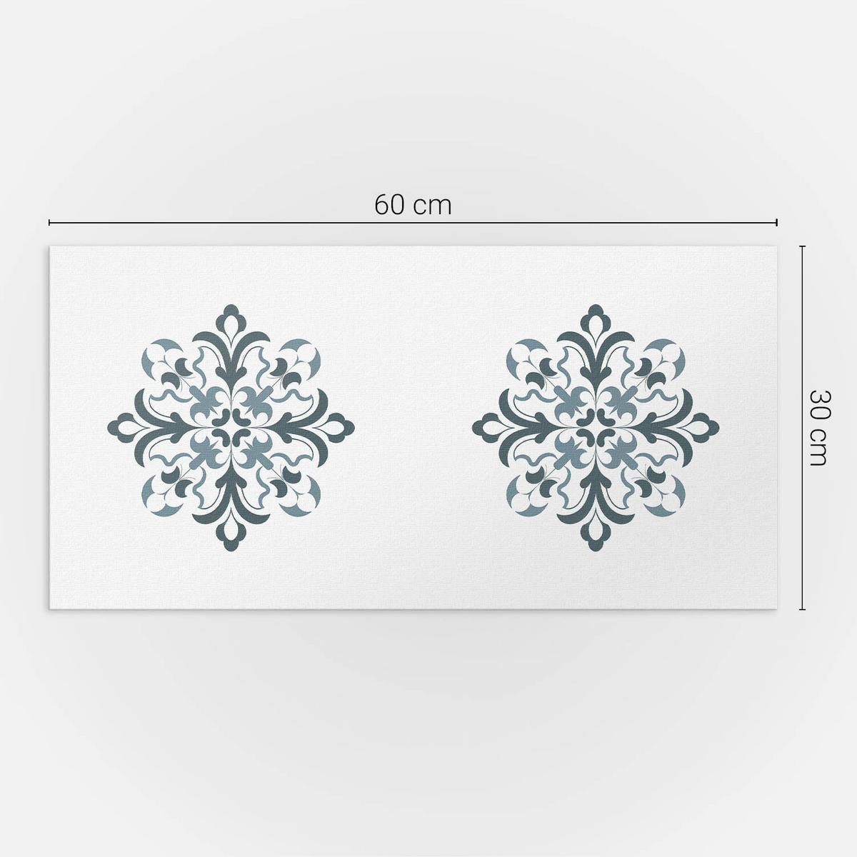 WANDPANEEL 6x 60x30 cm selbstklebend Velaria - Graphitfarben, Kunststoff (30/1.6/60cm) - Wallfluent