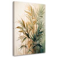 LEINWANDBILD Natur und Botanik 30x45cm - Grün, Textil (30/45cm) - Feeby