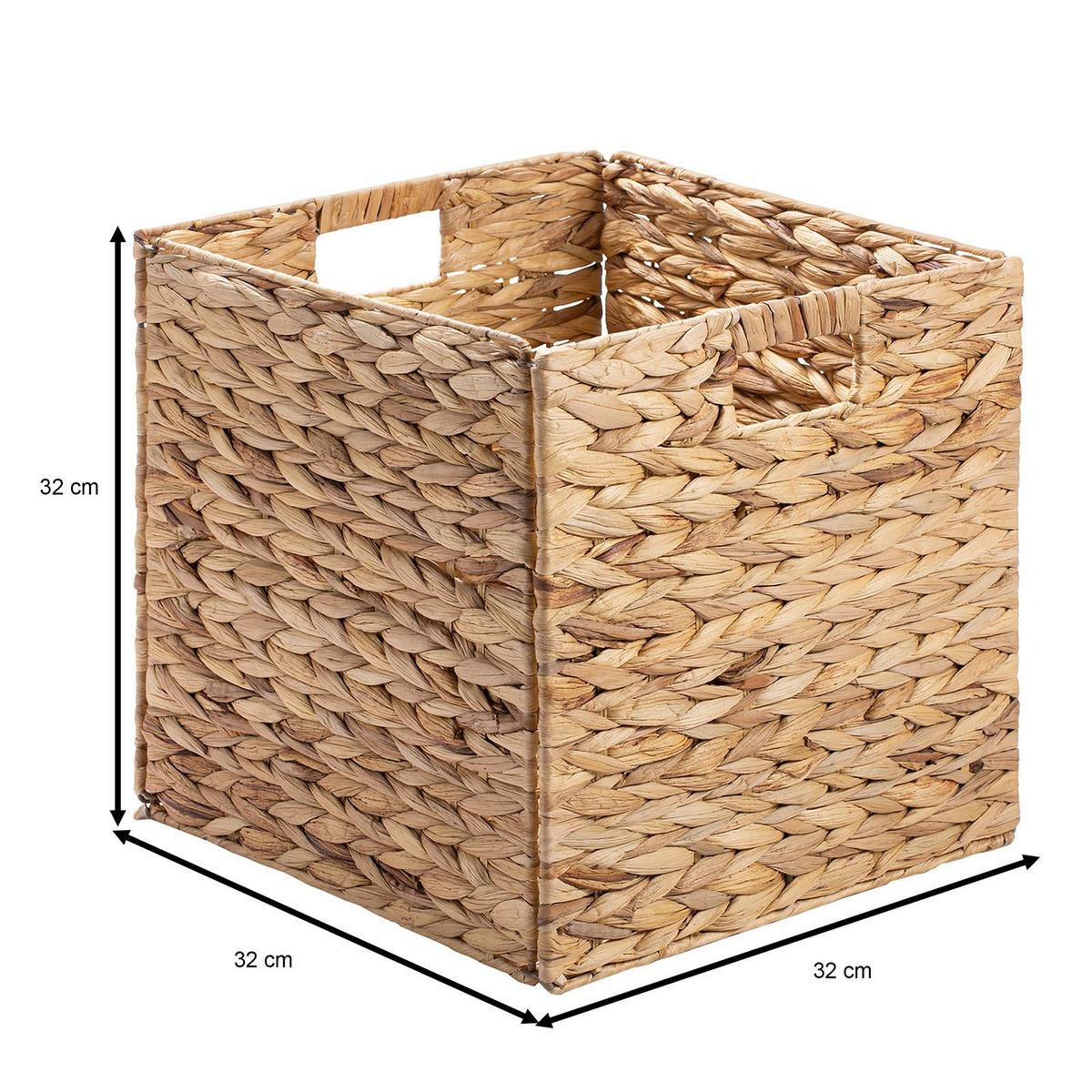 KÖRBE CAO 2er-Set natur - Naturfarben, Naturmaterialen (32/32/32cm) - CARO-Möbel