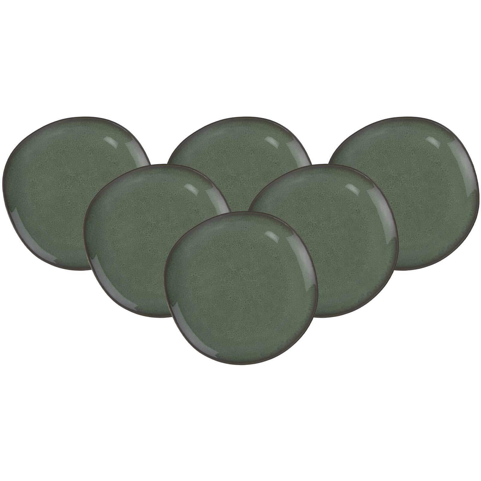 SPEISETELLER Lave Vert ø 28 cm 6er Set - Grün, Keramik (28cm) - like.Villeroy & Boch