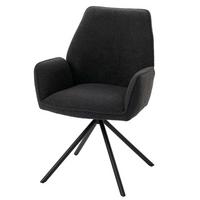 ESSZIMMERSTUHL Grau - Dunkelgrau/Grau, Textil (60/86/60cm) - MCW