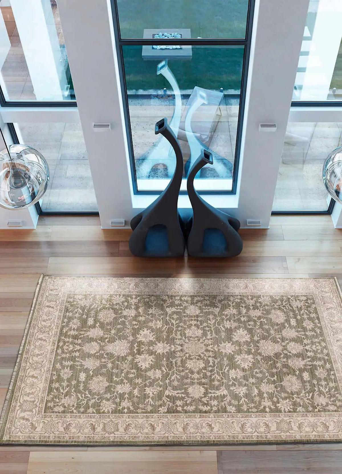 ORIENTTEPPICH Grün / Beige Ona 200/290 cm - Beige/Grün, Textil (200/290cm) - Atticgo