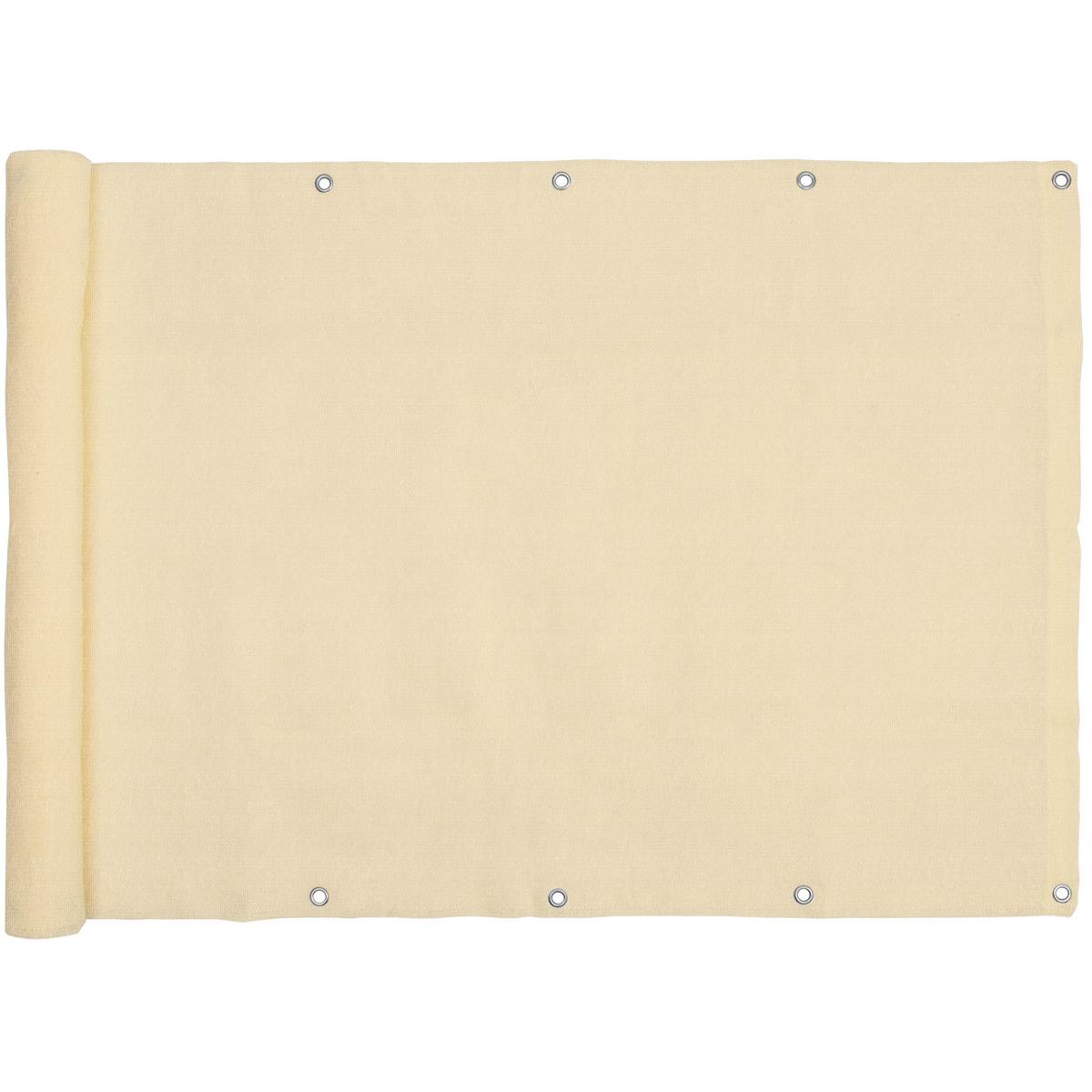 BALKONUMSPANNUNG SolVision HB2 90/500 cm Creme Polyethylen - Creme, Kunststoff (500/90cm) - Sol Royal
