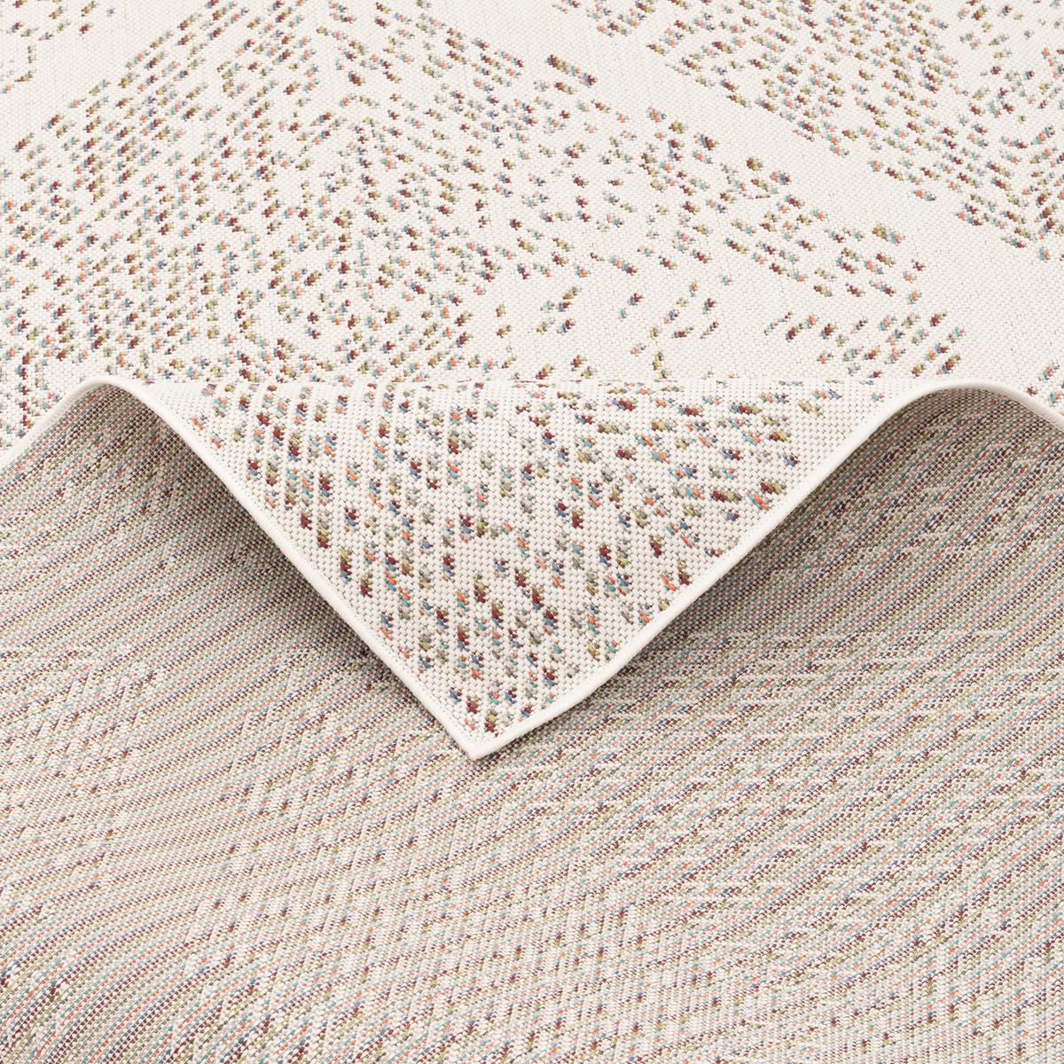 IN & OUTDOOR TEPPICH CAMPUS PIXEL RAUTEN - Beige, Textil (80/150cm) - Pergamon