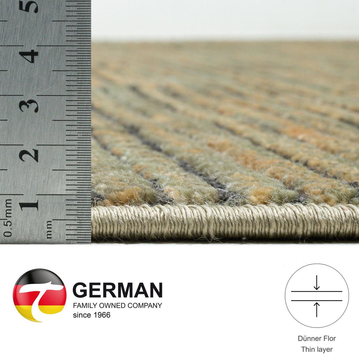 FLACHWEBETEPPICH Corduletta 180x280 cm - Grün, Textil (180/280cm) - Gino Falcone