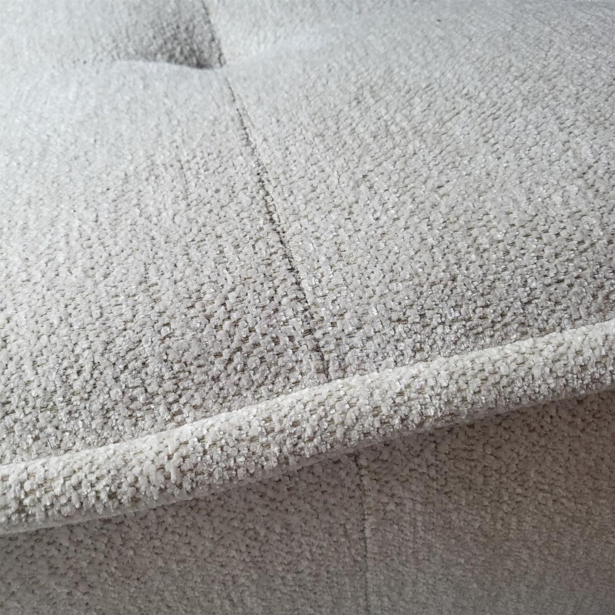 SOFA Sande In Raven - Creme, Holzwerkstoff/Textil (292/85/90cm) - Fun Möbel