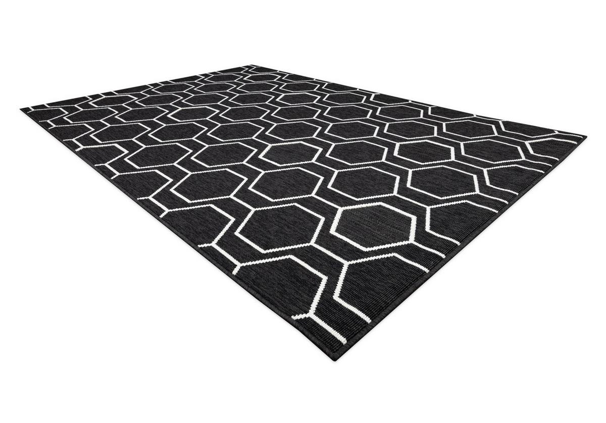 TEPPICH Spring 160/230 cm - Schwarz, Textil (160/230cm) - rugsX