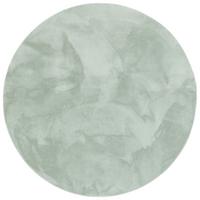 KINDER SUPER SOFT FELLTEPPICH PEARL KIDS RUND - Mintgrün, Textil (200/200cm) - Pergamon