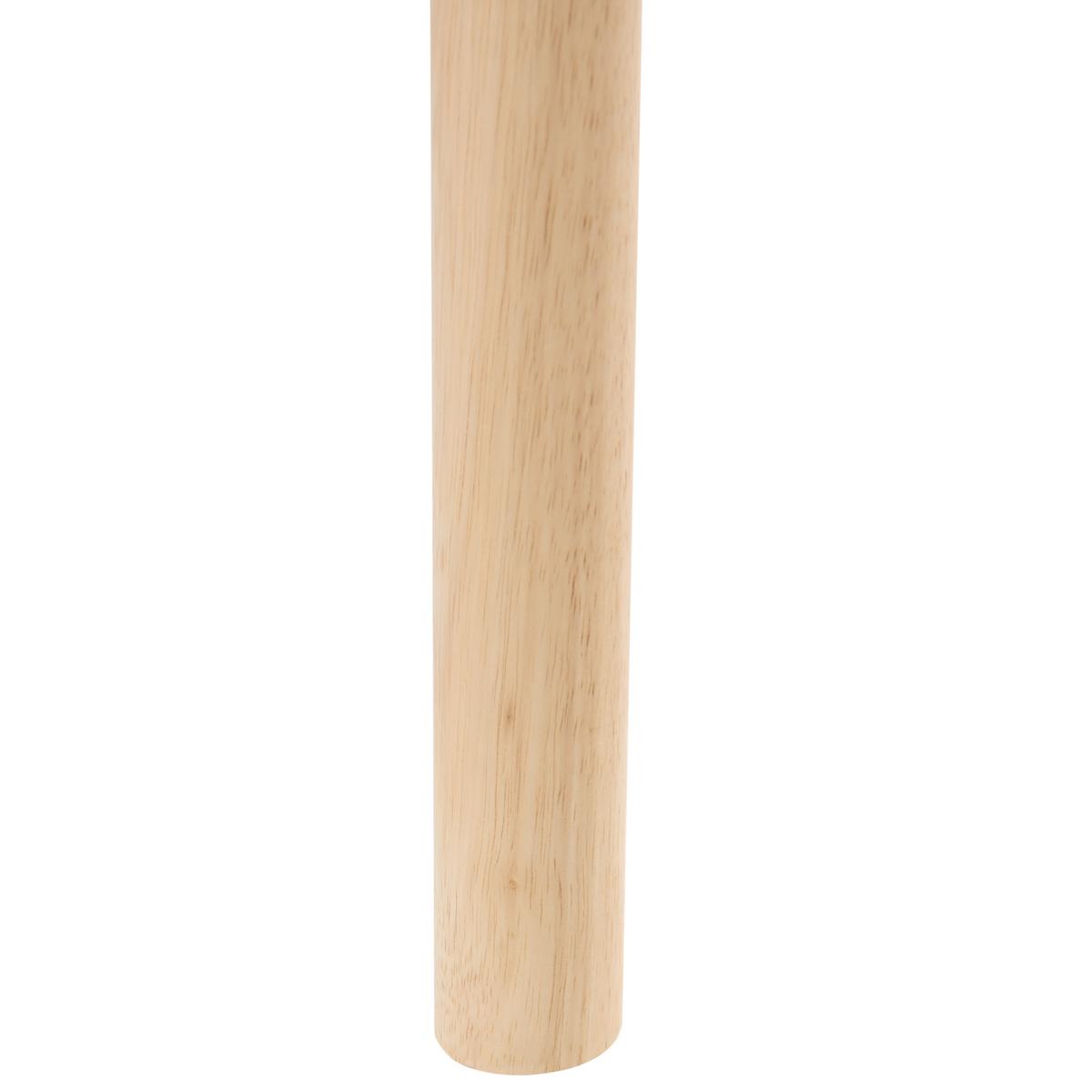 ESSZIMMERSTUHL 2er-Set Holz Hellbraun/Hellbeige Paulina - Hellbraun, Textil (44/79/45cm) - Beliani