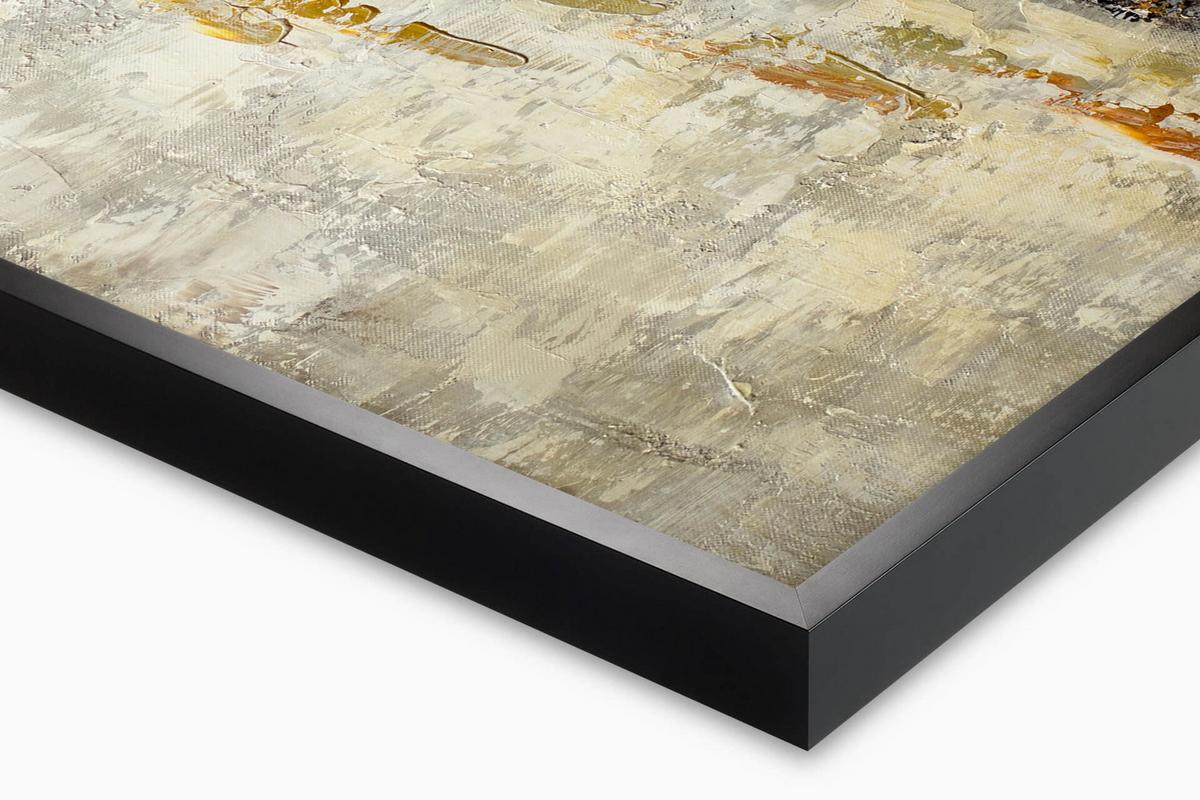 ACRYLBILD HANDGEMALT 100/50 cm - Braun, Holz/Textil (100/50cm) - KUNSTLOFT