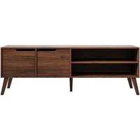 LOWBOARD Norel mit 2 Türen, 160 cm, Walnuss - Walnussfarben, Holz/Holzwerkstoff (160/55/40cm) - Beautysofa