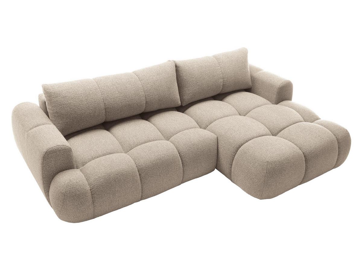 ECKSOFA Mitto, Seite: Rechts - Beige/Schwarz, Holz/Kunststoff (270/173cm) - MIRJAN24