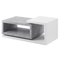 COUCHTISCH BOTTEGA 120/40/60 cm Weiß - Weiß, Holzwerkstoff (60/120/40cm) - MASSENO