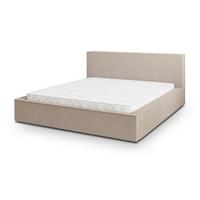 POLSTERBETT CELORA 180x200 cm mit Bettkästen - Beige - Beige, Holz (180/200cm) - MASSENO