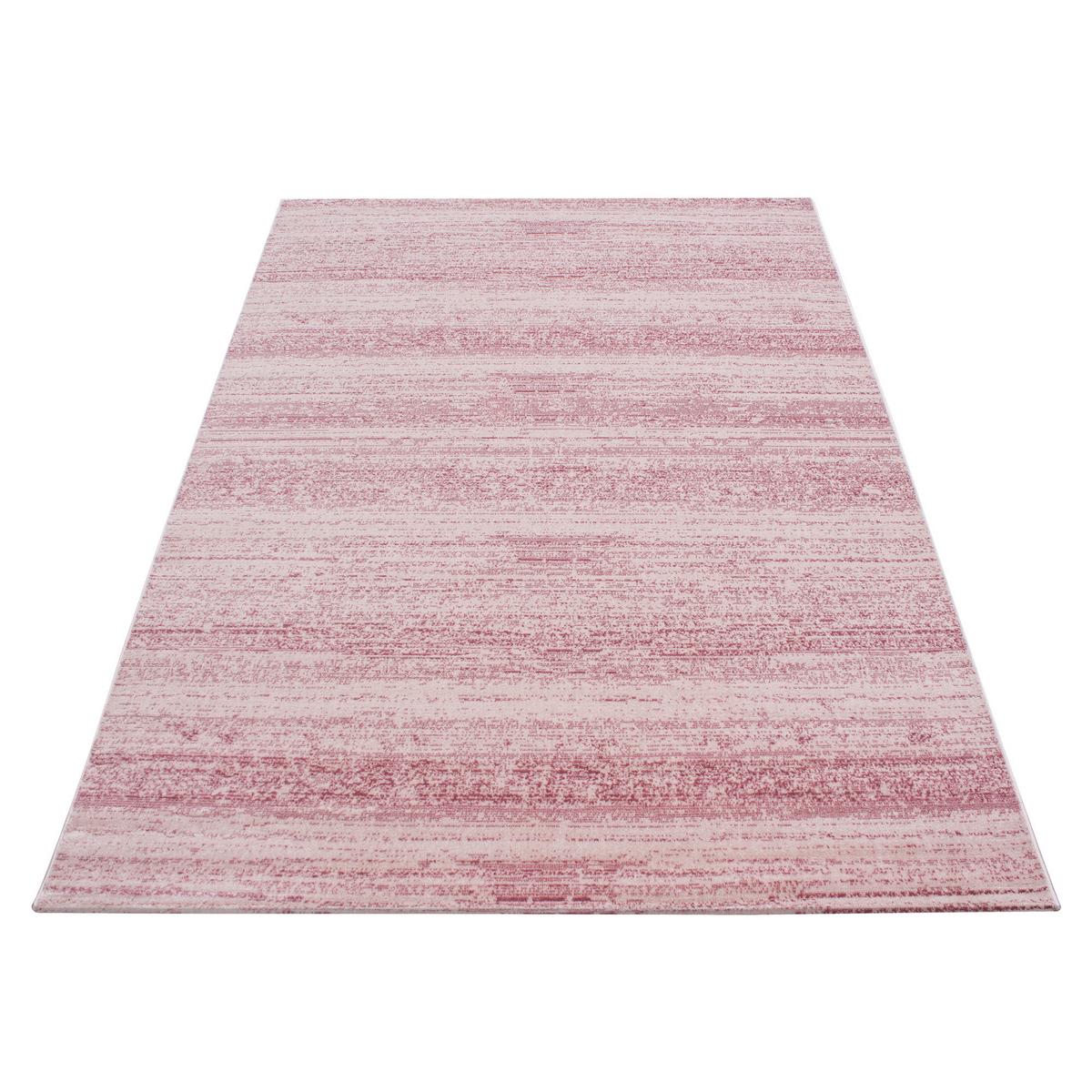 KURZFLORTEPPICH INN, einfarbig, Rosa, 240 x 340 cm - Rosa, Textil (340/240cm) - KADIMA DESIGN
