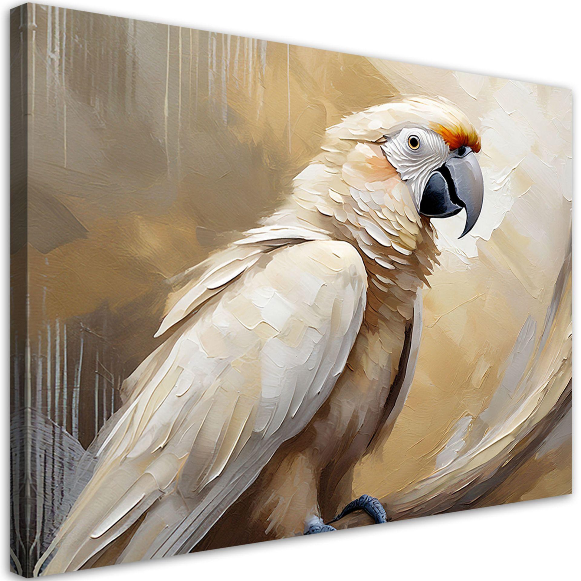 KUNSTDRUCK Beige 100/70 cm - Beige, Textil (100/70cm) - KUNSTLOFT