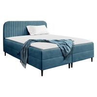 BOXBETT Box Best 1 - H3 - Blau/Schwarz, Holz/Holzwerkstoff (200/200cm) - MIRJAN24