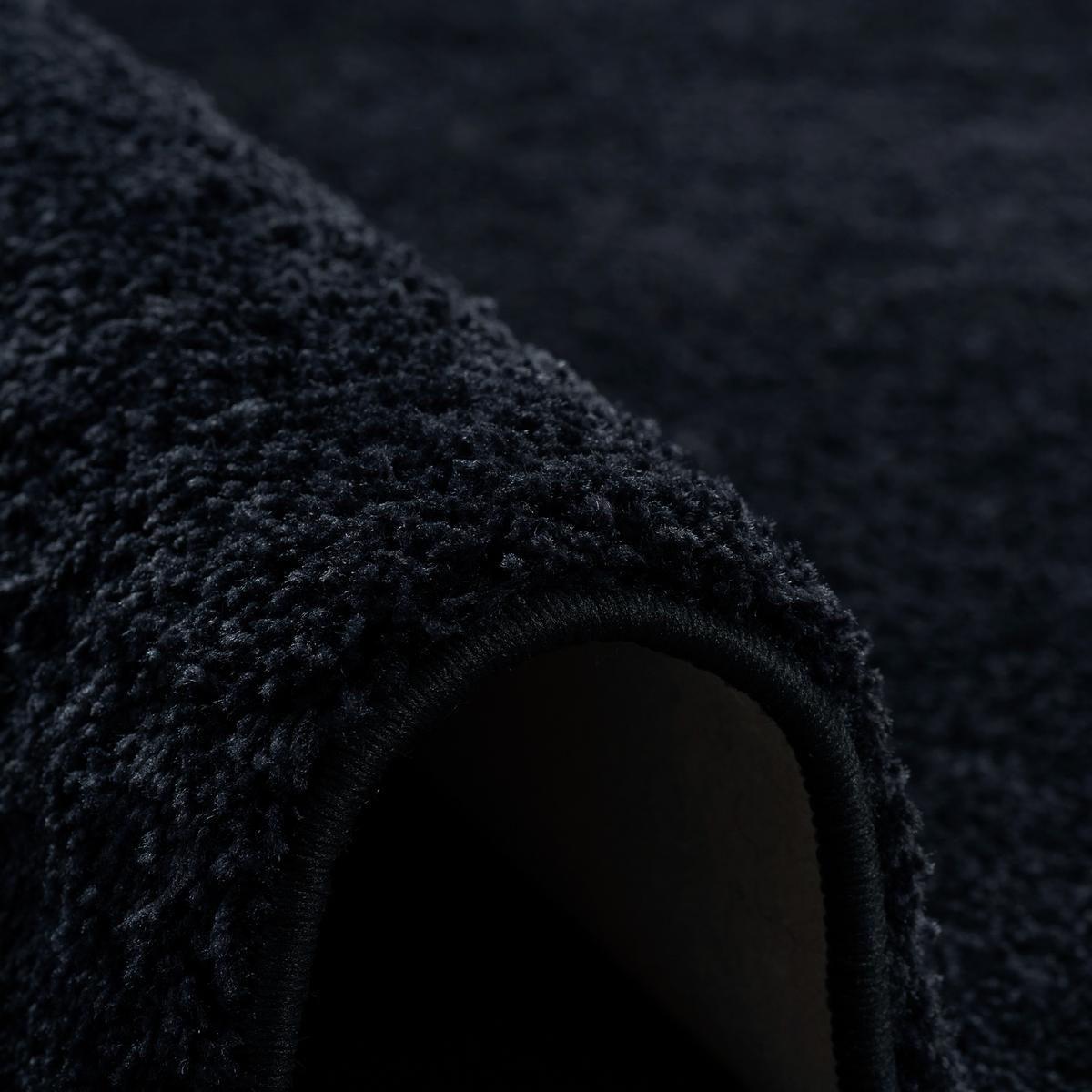 HOCHFLOR SHAGGY TEPPICH PALACE - Schwarz, Textil (100/300cm) - Snapstyle