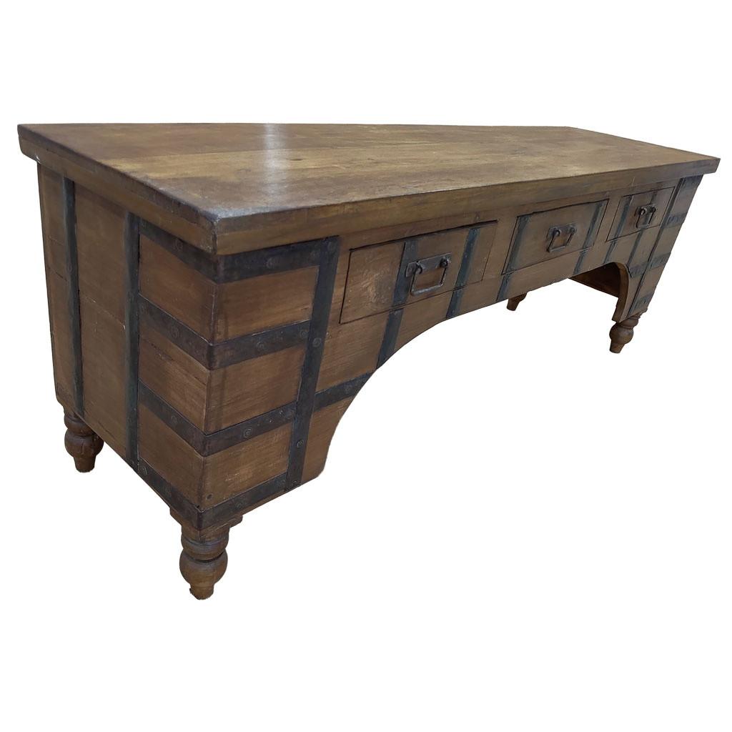 TV-LOWBOARD aus Holz, 175x45x57cm - Braun, Holz (175/57/45cm) - Wanderlust