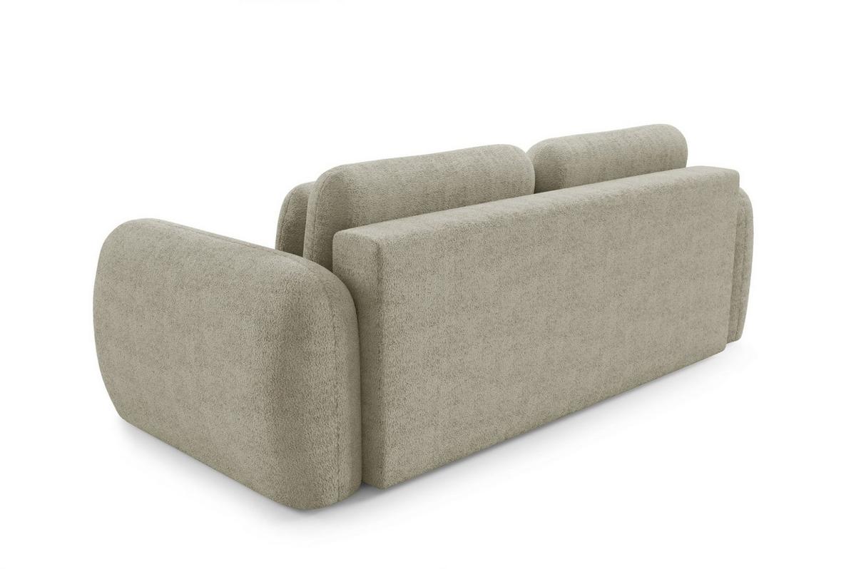 SCHLAFSOFA Caria - Beige, Holzwerkstoff/Textil (266/95/110cm) - Fun Möbel