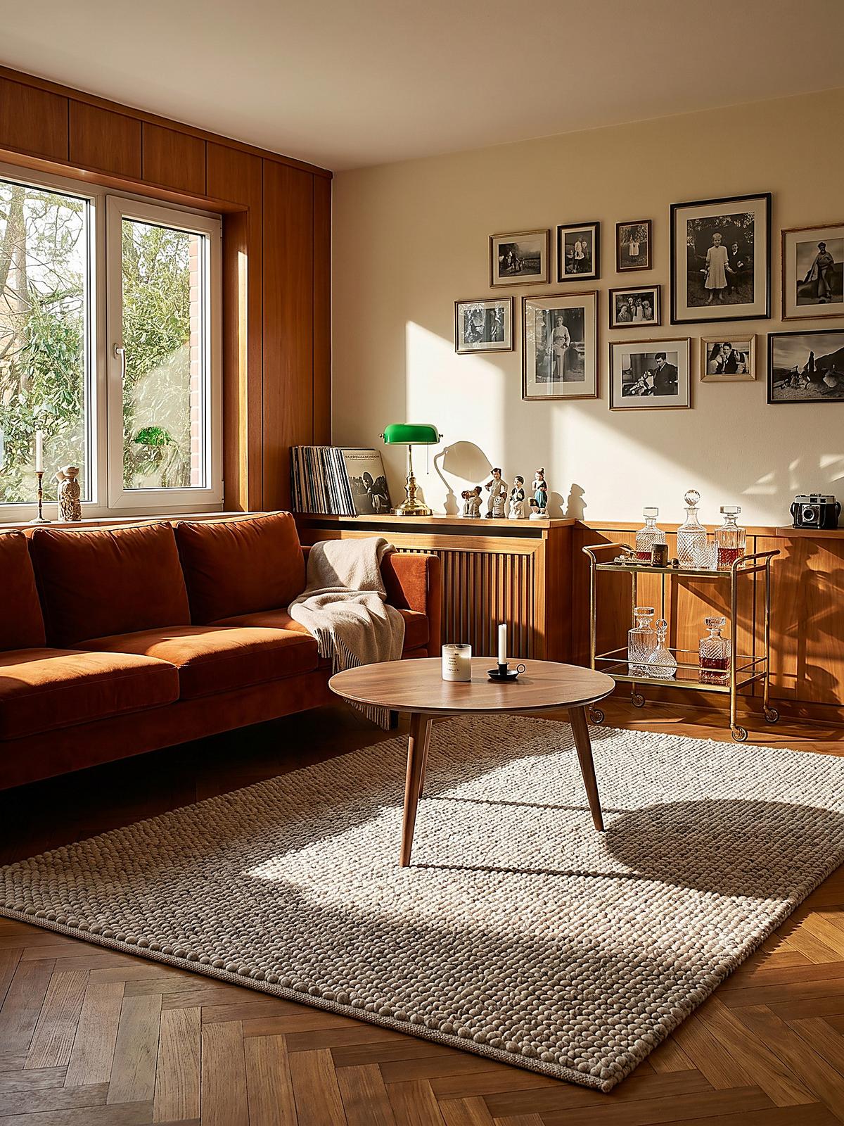 WOLLTEPPICH handgewebt MEDWAY, einfarbig, Beige, 80 x 150 cm - Beige, Textil (150/80cm) - KADIMA DESIGN