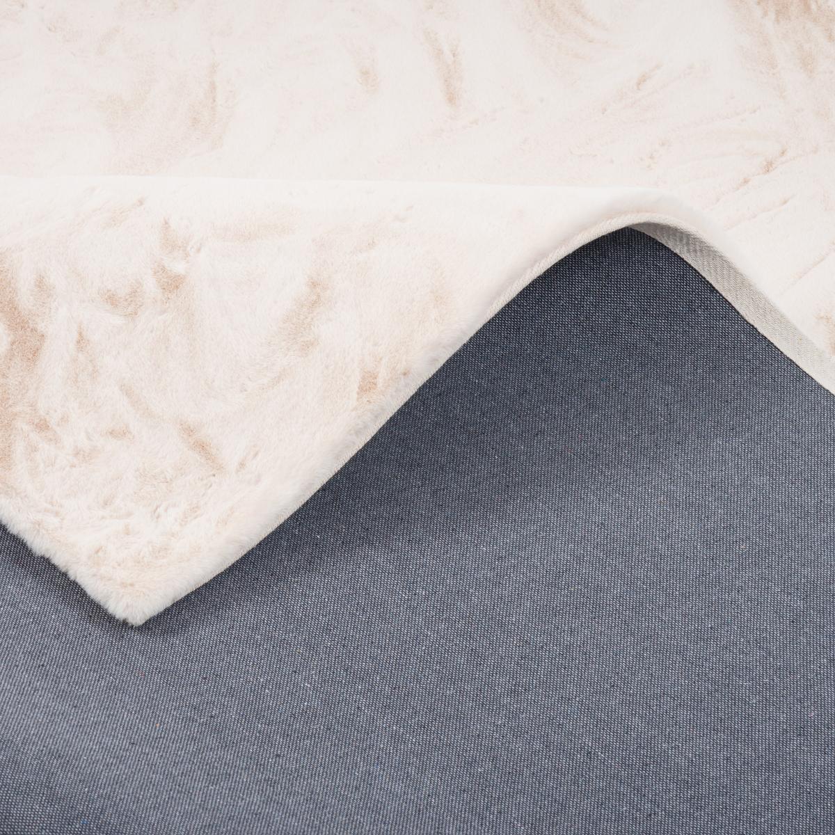 FELLTEPPICH LUXUS SUPER SOFT PLUSH - Creme, Textil (140/180cm) - Pergamon