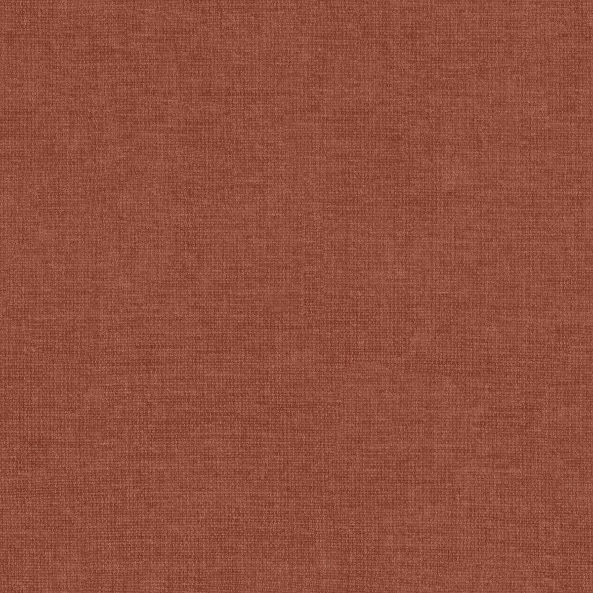 ECKSOFA Loretto aus natürlichem Terrakotta Webstoff mit Schlaffunktion, Bettkasten und tiefen Steppungen in Bubble-Optik - Terracotta/Schwarz, Holz/Kunststoff (180/275cm) - S-Style