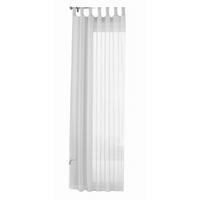 SCHLAUFENSCHAL PULA HxB 225x140 cm Weiß - Weiß, Textil (140/225cm) - Gardinenbox