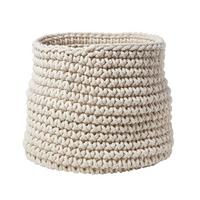 AUFBEWAHRUNGSKORB Baumwolle 42/37 cm - Naturfarben, Textil (42/42/37cm) - Homescapes