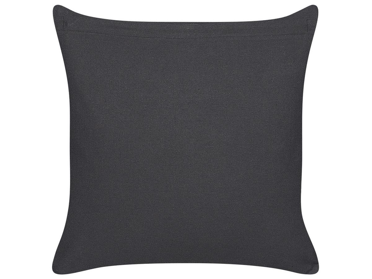 DEKOKISSEN 2er-Set Cremeweiß 45/45 cm Benzoin - Ecru, Naturmaterialien/Textil (45/45cm) - Beliani