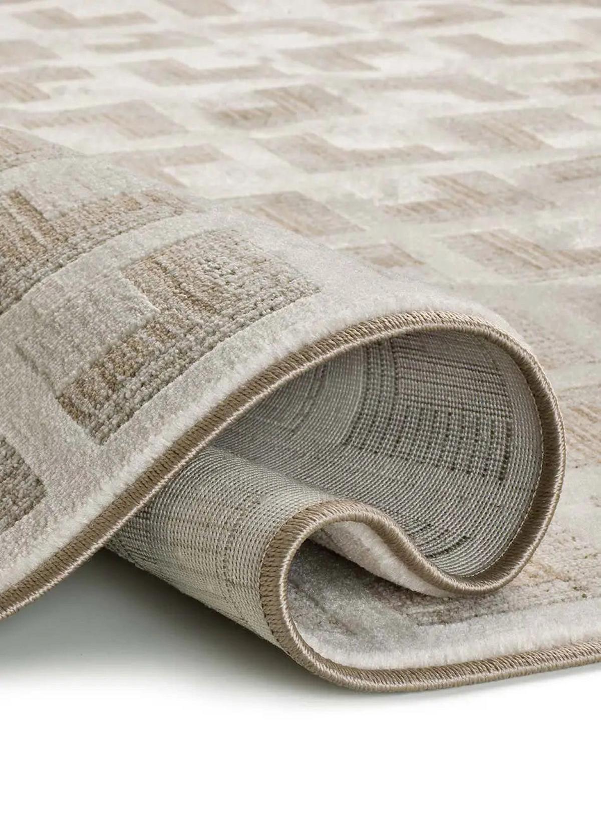 KURZFLORTEPPICH Beige Ona 160/230 cm - Beige, Textil (160/230cm) - Atticgo