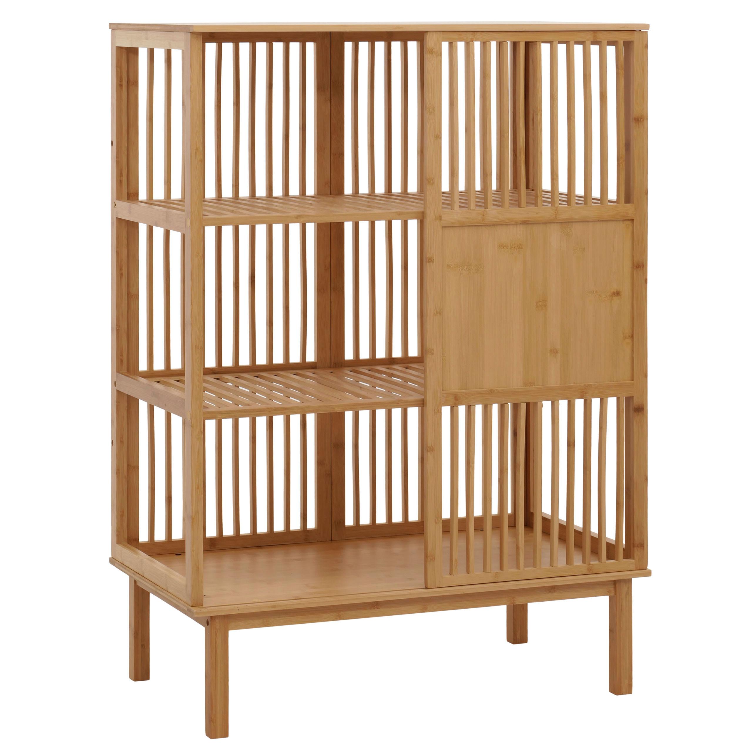 STANDREGAL Braun - Braun, Holz (80/115/45cm) - MCW