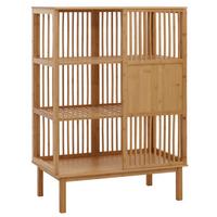 STANDREGAL Braun - Braun, Holz (80/115/45cm) - MCW