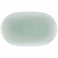 SERVIERPLATTE Sento Home Aura mint 38 x 24 cm - Mintgrün, Keramik (24.5/2.7/38.4cm) - Seltmann Weiden