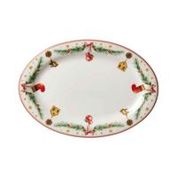 SERVIERPLATTE Holly bunt 32 x 21 cm - Multicolor, Keramik (21/3/32cm) - Ritzenhoff Breker