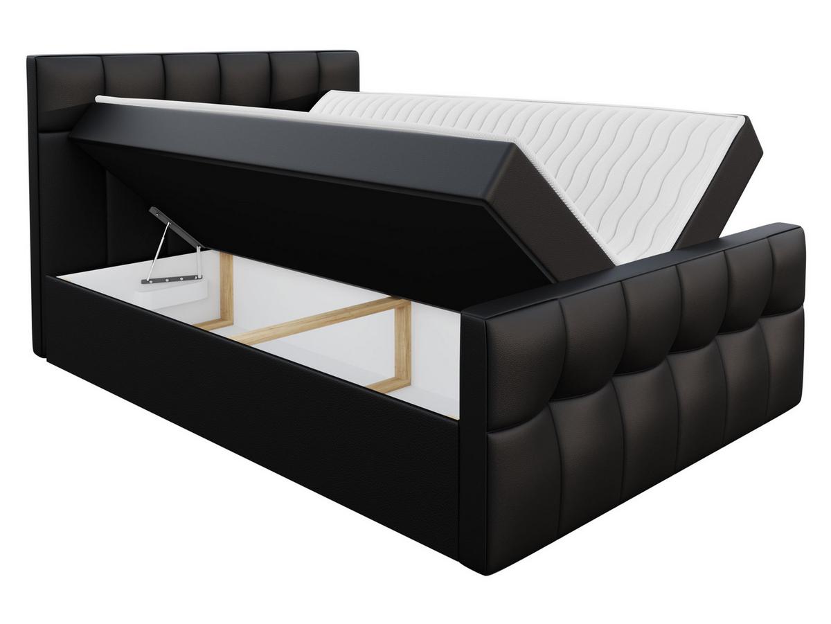 BOXBETT Malibu - H3 - Rot, Holz (160/200cm) - MIRJAN24