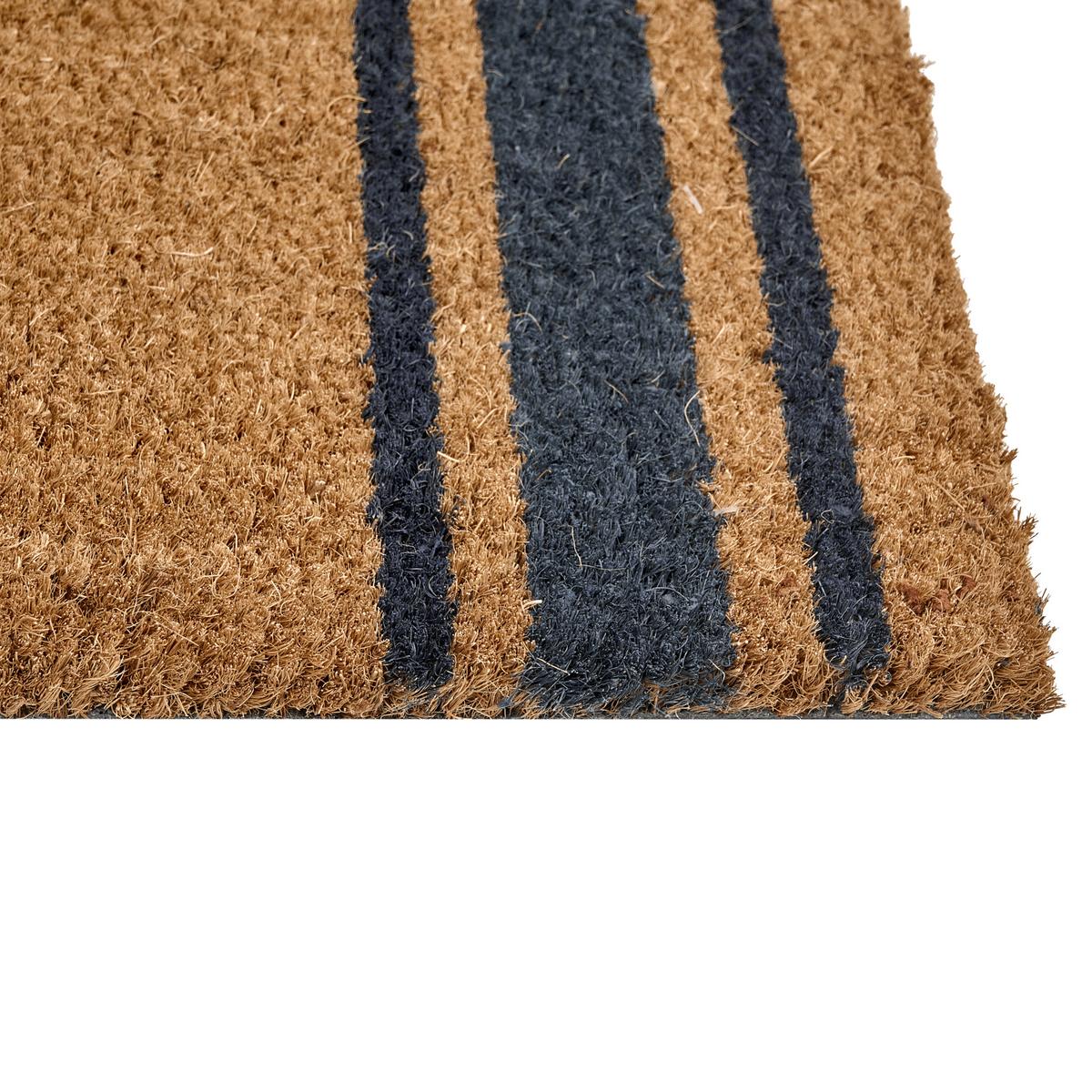 FUSSMATTE Naturfarben 40/60 cm Kokosfasern Portage - Naturfarben, Textil (40/60cm) - Beliani