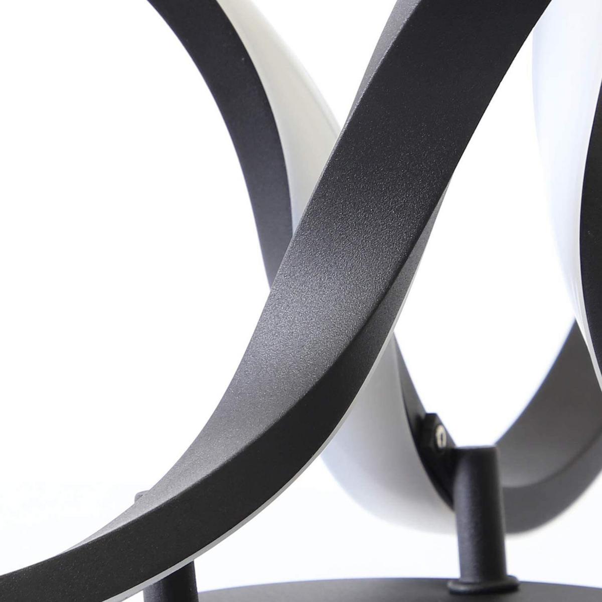 LED-DECKENLEUCHTE Norbert 31/26/20 cm - Schwarz, Metall (26/31/20cm) - Nettlife