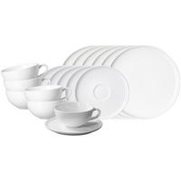 TEESERVICE Skagen weiß 18-tlg. - Weiß, Keramik (2/2/2cm) - Ritzenhoff Breker