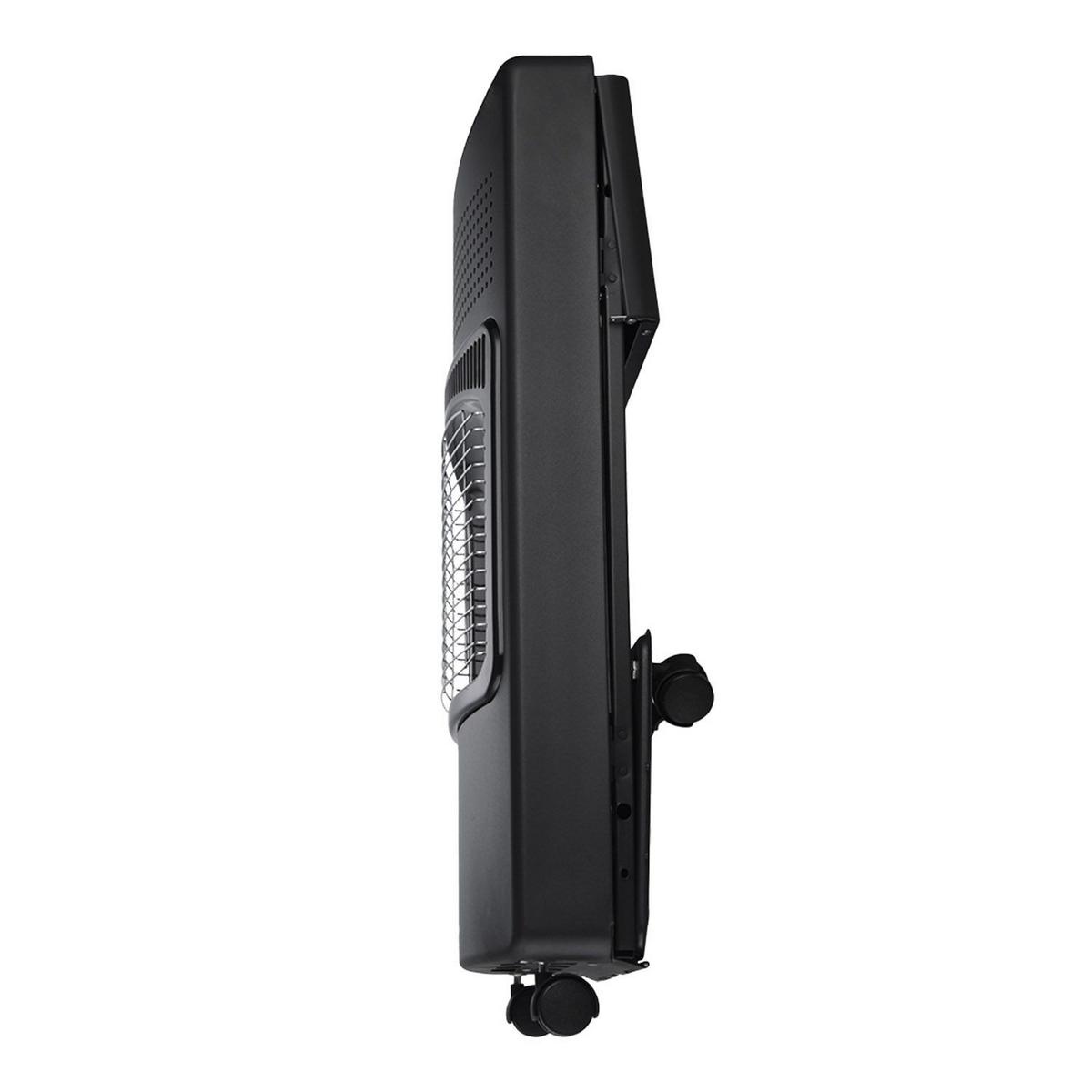 GASHEIZUNG GS42US schwarz - Schwarz, Metall (42/73/36cm) - Juskys