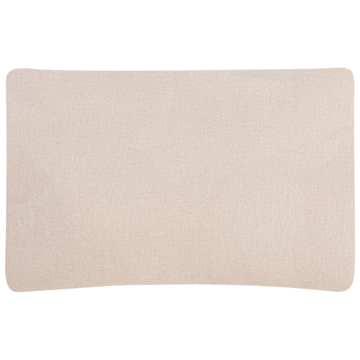 GARTENSOFA 3-Sitzer zertifiziertes Akazienholz Beige Marettimo - Hellbraun/Beige, Holz (230/70/68cm) - Beliani