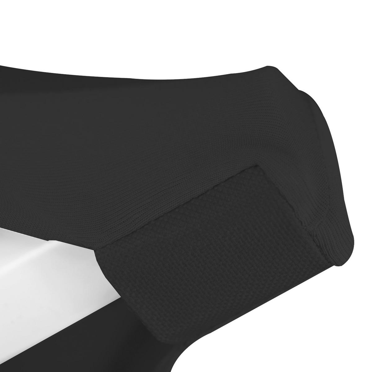 STEHTISCHHUSSE Stella Ø 80cm Schwarz (2tlg) - Schwarz, Textil (80/120cm) - Beautissu 