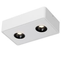 LED-DECKENLEUCHTE Traum 23/14/6 cm - Weiß, Metall (23/14/6cm) - Nettlife