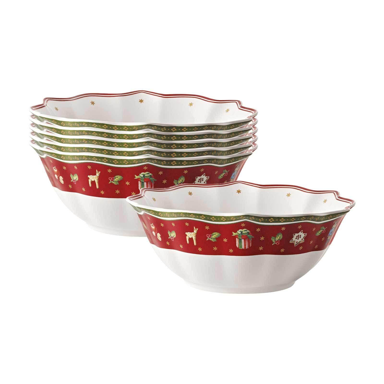 BOLS Toy's Delight bunt ø 19 cm 6er Set - Multicolor, Keramik (19cm) - Villeroy & Boch