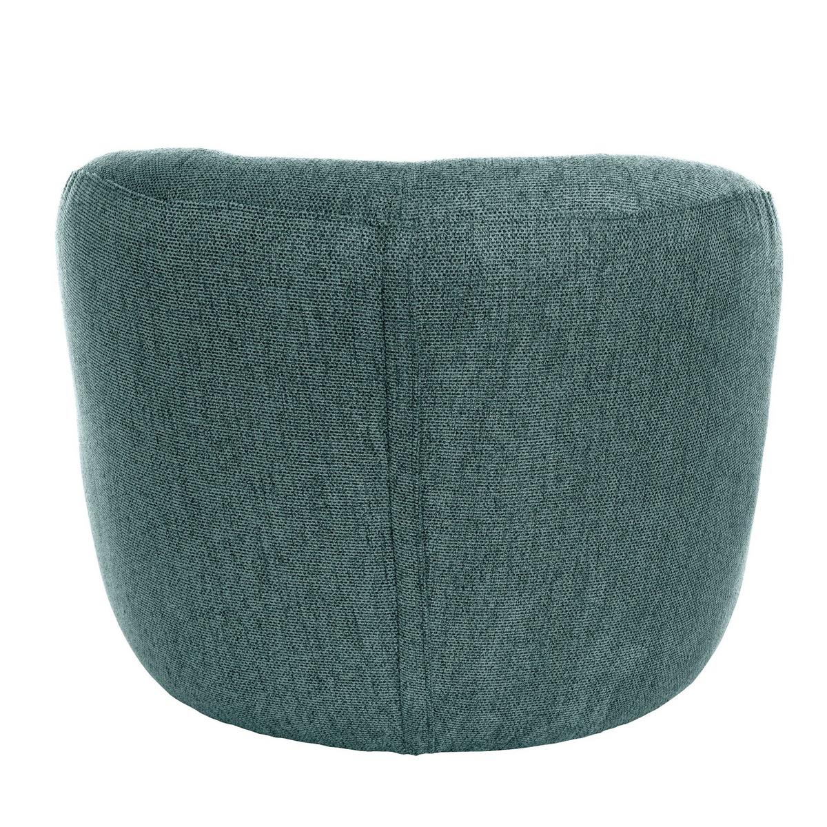 KINDERSESSEL Kayla Flachgewebe petrol - Petrol, Kunststoff (55/61/50cm) - 58aufmkessel