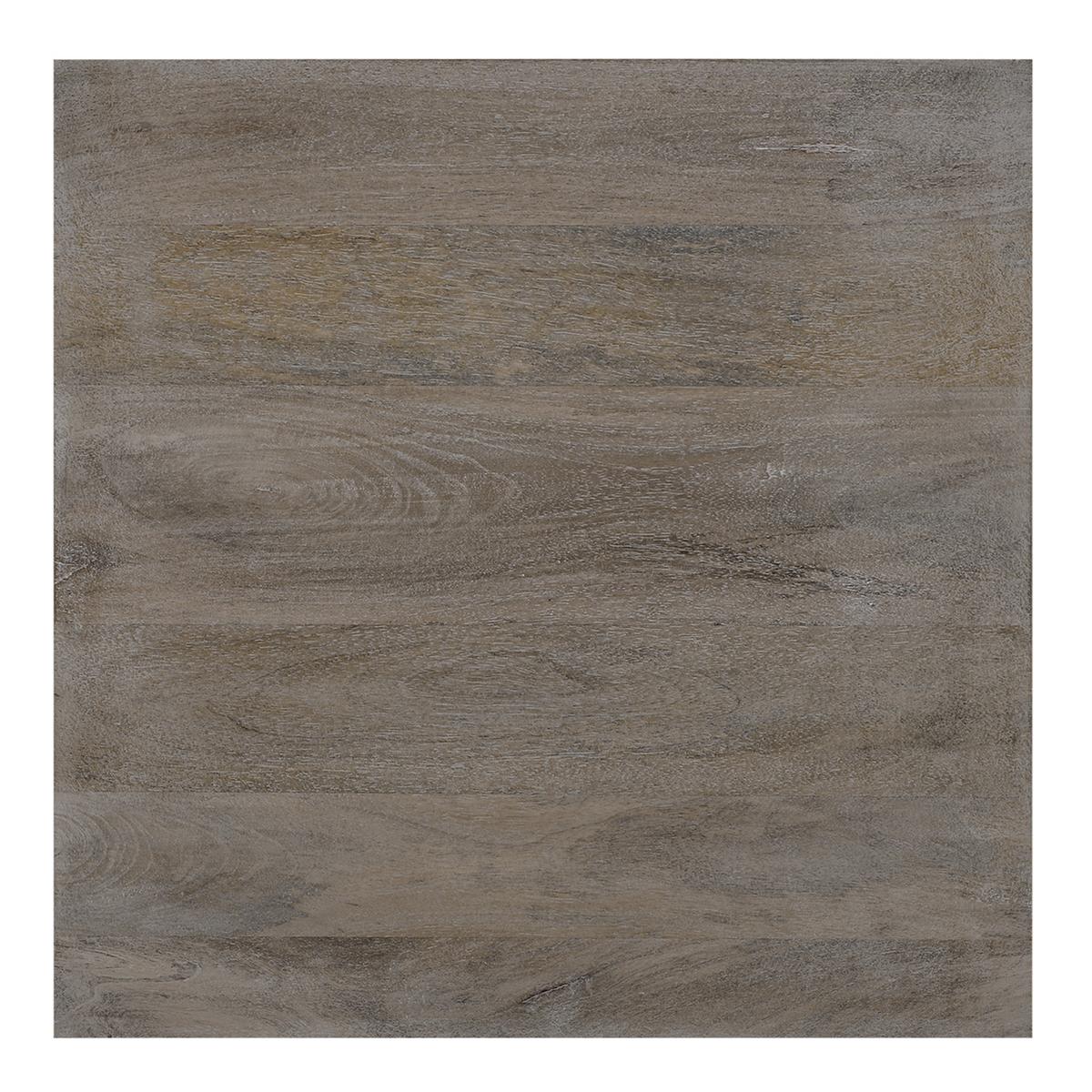 BEISTELLTISCH Florence 45x45x55 cm quadratisch Grau aus Mangoholz - Grau, Holz (55/45/55cm) - WOMO-DESIGN