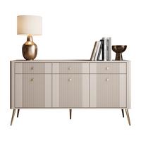 KOMMODE ELYSIA KASCHMIR 3D3S mit Schubladen - Kaschmir, Holzwerkstoff (165/89/39cm) - Lookway