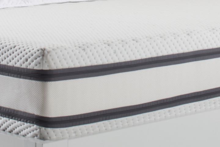Wendematratze Weiß Bezug abnehmbar und waschbar rollbar Mikrofaser antibakteriell