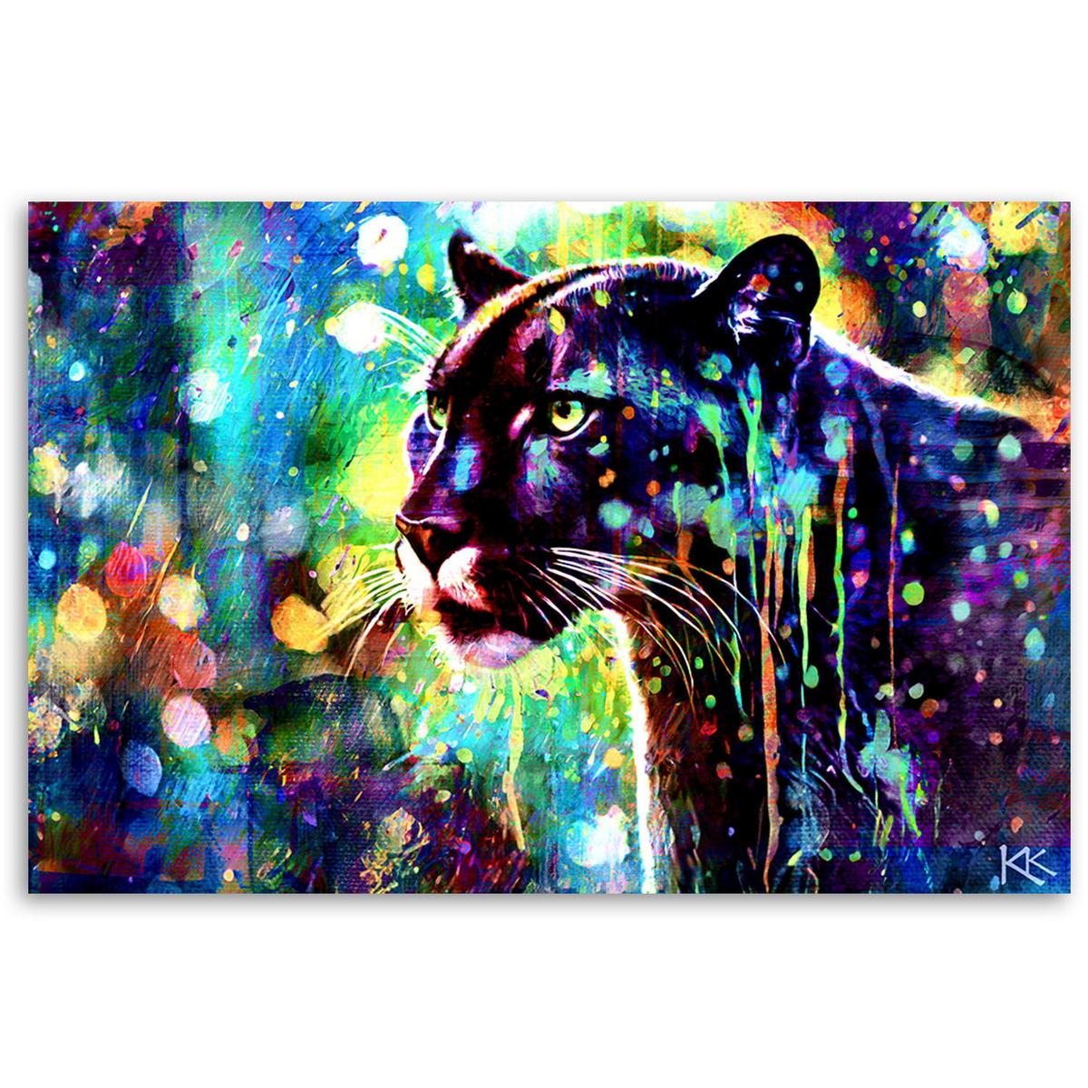 KUNSTDRUCK Lila 120/80 cm - Lila, Textil (120/80cm) - KUNSTLOFT